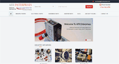 Desktop Screenshot of afrenterprises.com